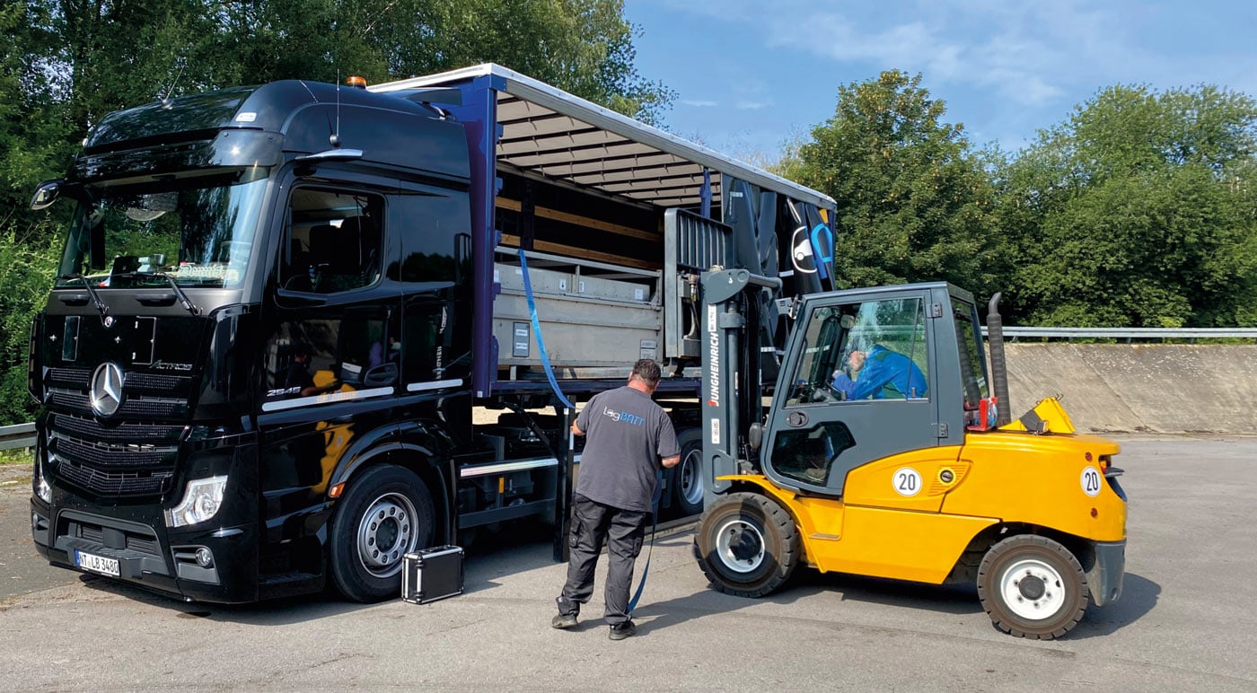 Logistica delle merci pericolose logbatt